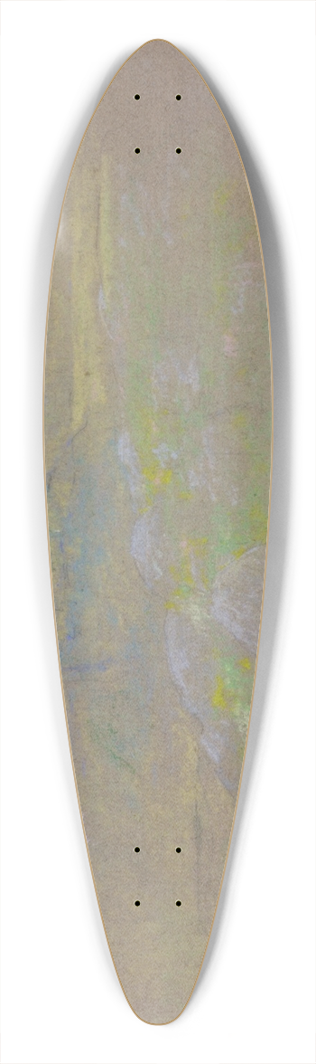 John Henry Twachtman - Chestnuts 39.3 inch art pintail longboard deck