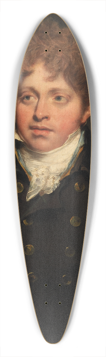 John Hoppner - Irish Gentleman 39.3 inch art pintail longboard deck
