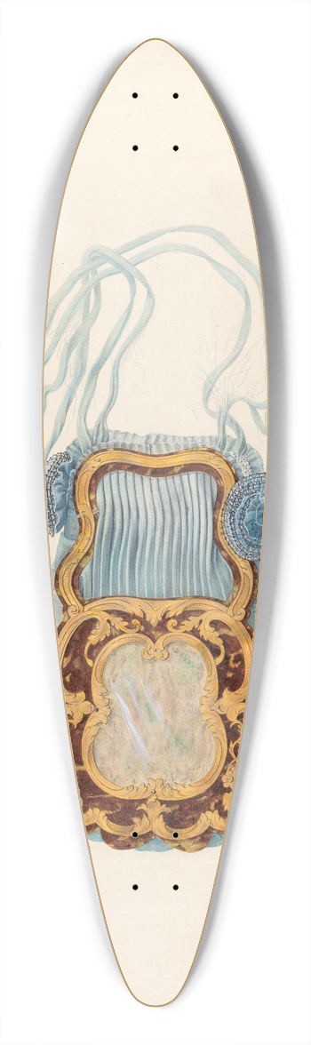 John H. Tercuzzi - Opera Bag 39.3 inch art pintail longboard deck
