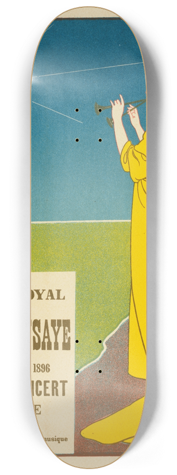 Georges Meunier - Concerts Ysaye 8.25 inch art skate deck