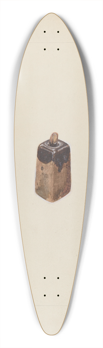 John Jordan - Ink Bottle 39.3 inch art pintail longboard deck