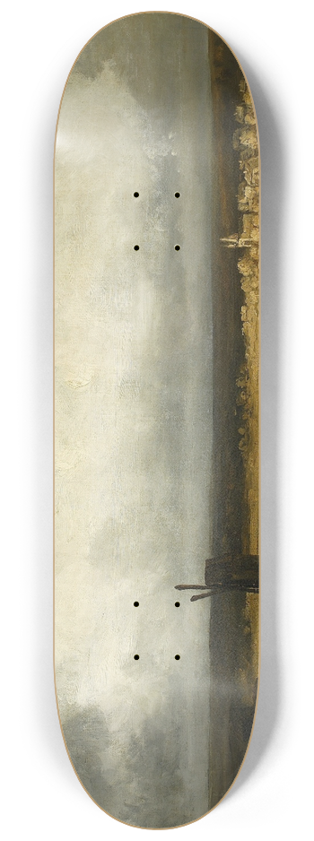 Georges Michel - Windmills at Montmartre 8.25 inch art skate deck