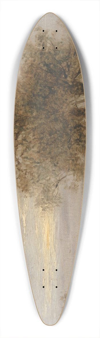 John Linnell - Sheep Grazing 39.3 inch art pintail longboard deck