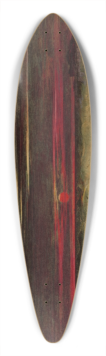 John Martin - The Destruction of Pharaohs Host 39.3 inch art pintail longboard deck
