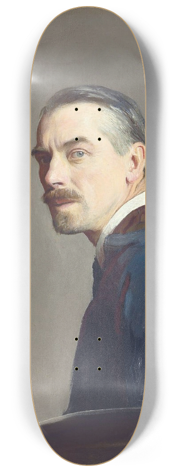 George Spencer Watson - Self-portrait 8.25 inch art skate deck