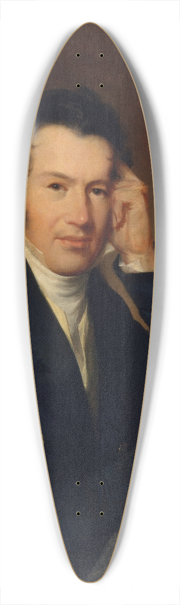 John Neagle - John Haviland 39.3 inch art pintail longboard deck