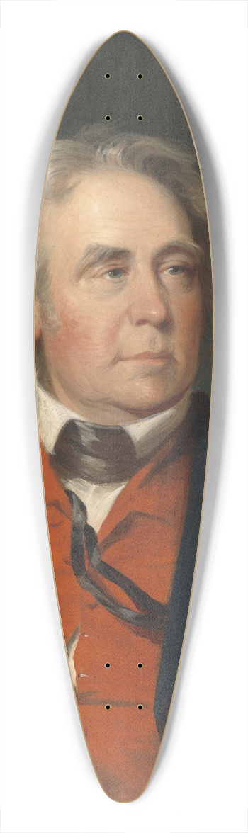 John Neagle - Richard Mentor Johnson 39.3 inch art pintail longboard deck