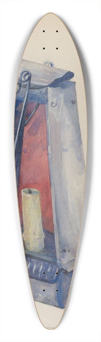 John Oster - Lantern 39.3 inch art pintail longboard deck