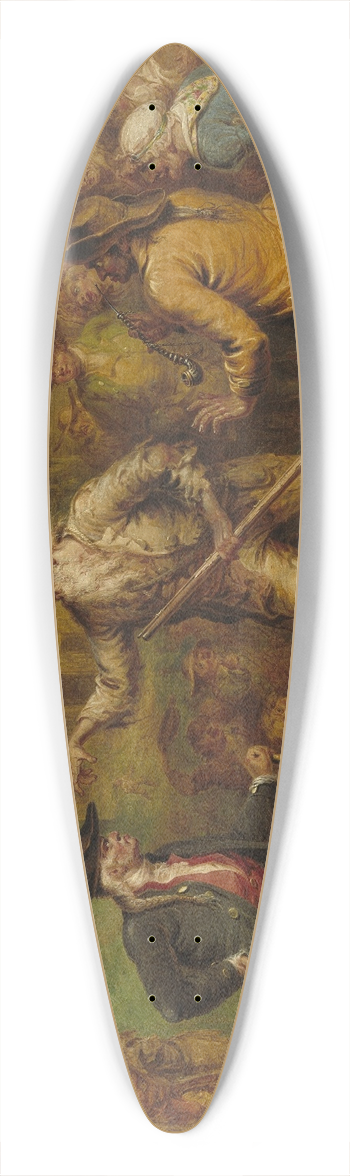 John Quidor - The Return of Rip Van Winkle 39.3 inch art pintail longboard deck