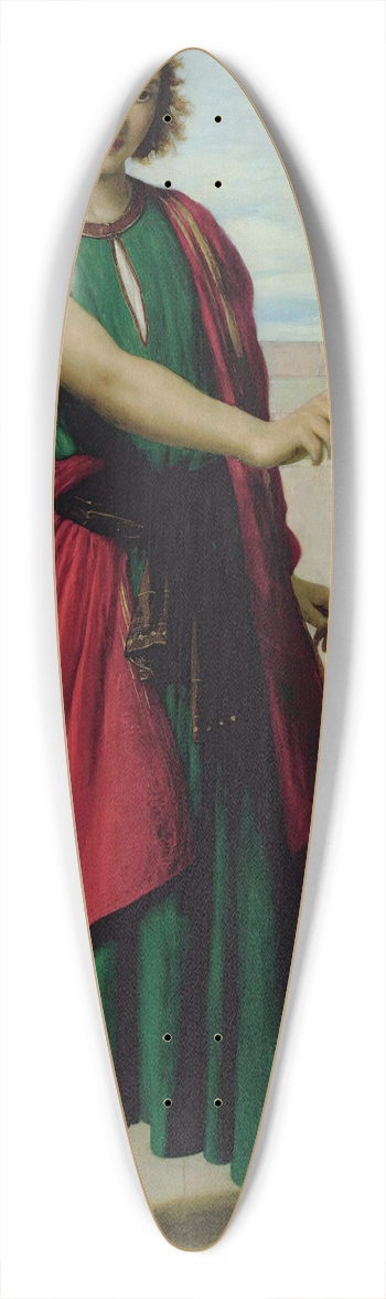 John Rogers Herbert - The Boy Daniel Condemning The False Elder 39.3 inch art pintail longboard deck