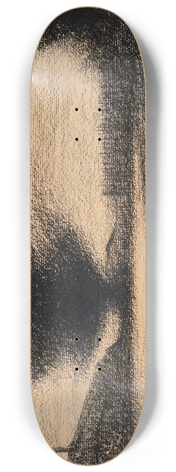 Georges Seurat - Arbre et route 8.25 inch art skate deck