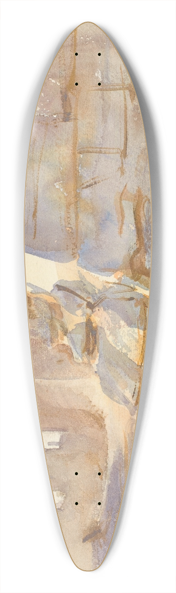 John Singer Sargent - Cairo 39.3 inch art pintail longboard deck