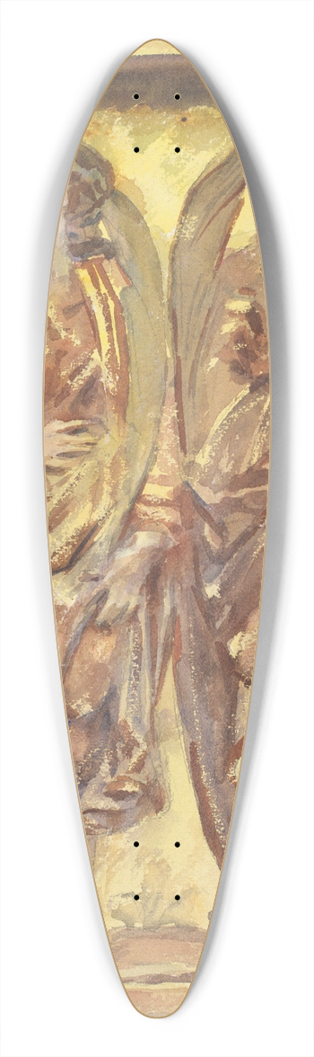 John Singer Sargent - Granada (Church of San Jernimo, Granada) 39.3 inch art pintail longboard deck