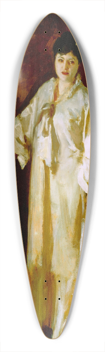 John Singer Sargent - Judith Gautier 39.3 inch art pintail longboard deck