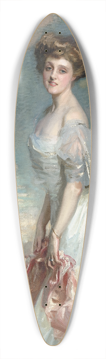 John Singer Sargent - Miss Mathilde Townsend 39.3 inch art pintail longboard deck
