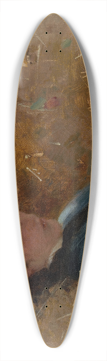 John Singer Sargent - Resting 39.3 inch art pintail longboard deck