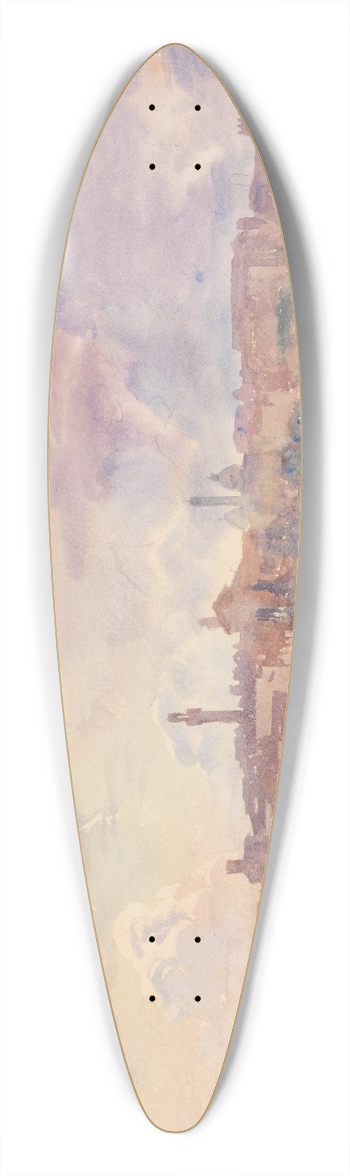 John Singer Sargent - Siena 39.3 inch art pintail longboard deck
