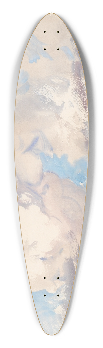John Singer Sargent - Sky 39.3 inch art pintail longboard deck