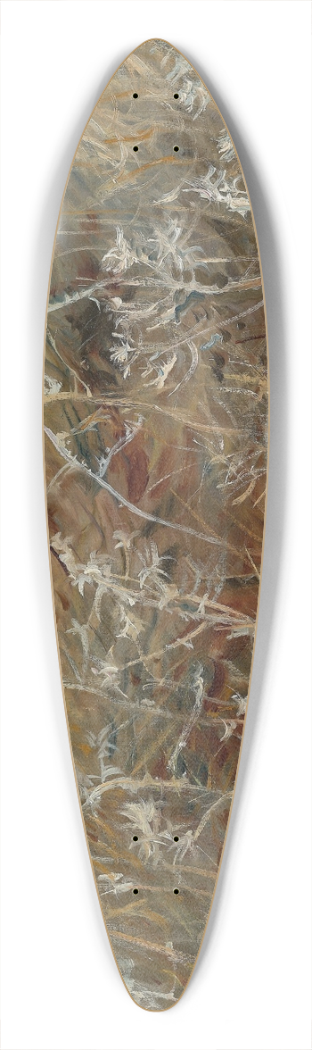John Singer Sargent - Thistles 39.3 inch art pintail longboard deck