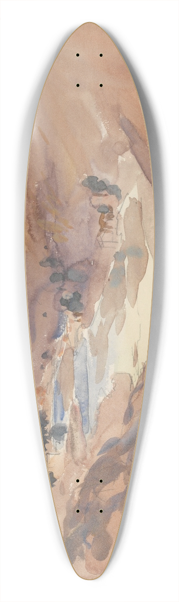 John Singer Sargent - Toledo 39.3 inch art pintail longboard deck