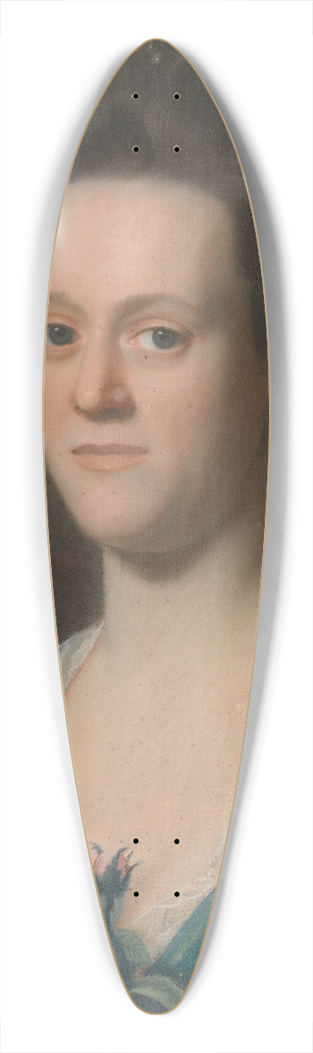 John Singleton Copley - Elizabeth Green (Mrs. Ebenezer Storer II) 39.3 inch art pintail longboard deck