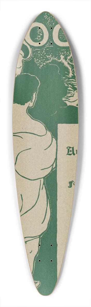 John Sloan - Moods 39.3 inch art pintail longboard deck