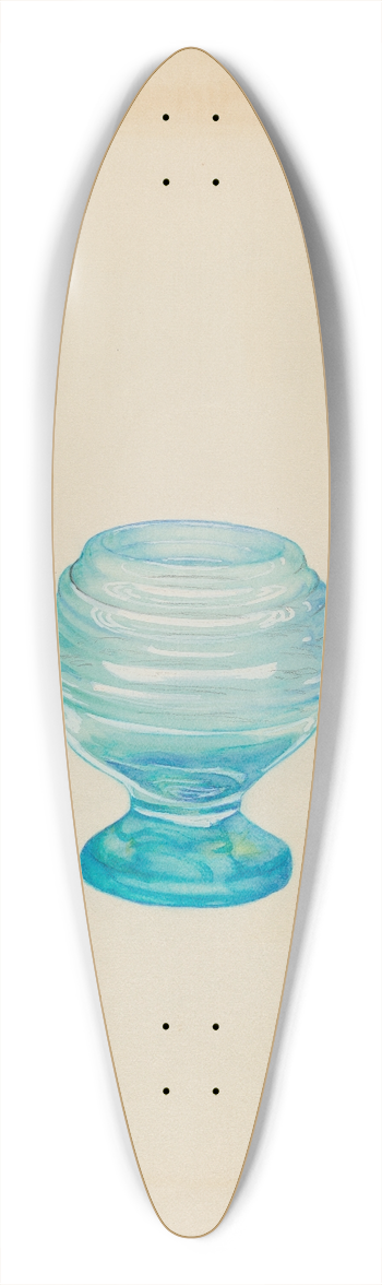 John Tarantino - Bowl 39.3 inch art pintail longboard deck