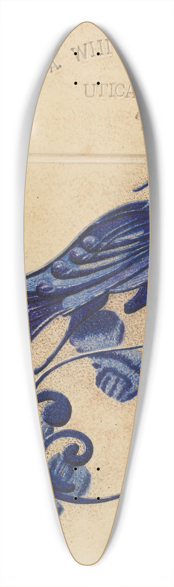 John Tarantino - Crock 39.3 inch art pintail longboard deck
