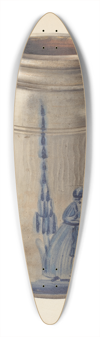 John Tarantino - Jar 39.3 inch art pintail longboard deck
