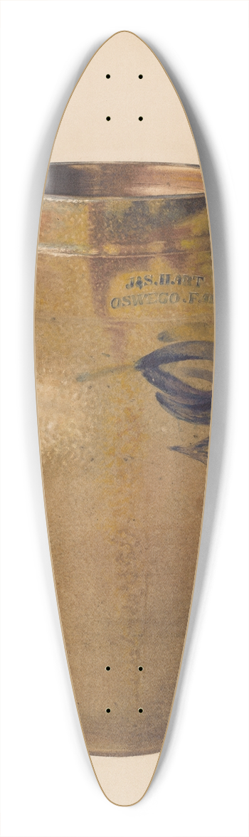 John Tarantino - Jar 39.3 inch art pintail longboard deck