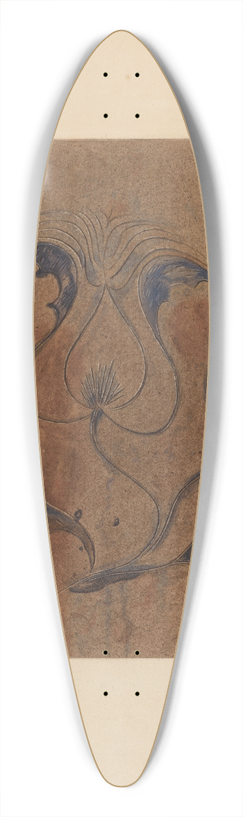 John Tarantino - Jug 39.3 inch art pintail longboard deck