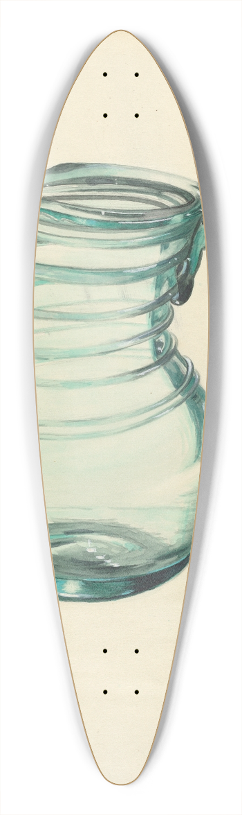 John Tarantino - Pitcher 39.3 inch art pintail longboard deck