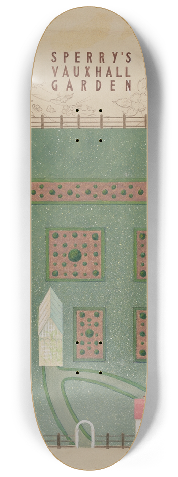 George Stonehill - Sperry Gardens 8.25 inch art skate deck
