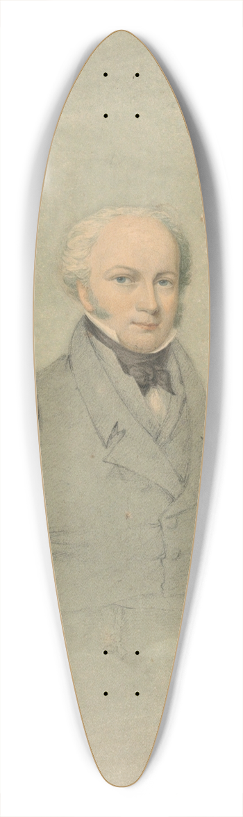 John Vanderlyn - Portrait of Martin van Buren 39.3 inch art pintail longboard deck