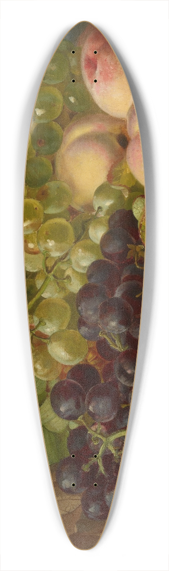 John Wainewright - Still Life with Fruit 39.3 inch art pintail longboard deck