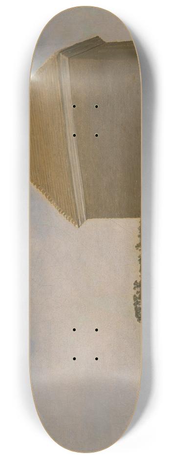 George Stubbs - Newmarket Heath, with a Rubbing-down House 8.25 inch art skate deck