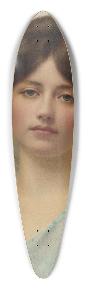John William Godward - Carina 39.3 inch art pintail longboard deck
