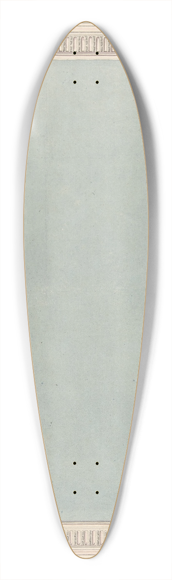 John Yenn - Design for a Chimneypiece 39.3 inch art pintail longboard deck