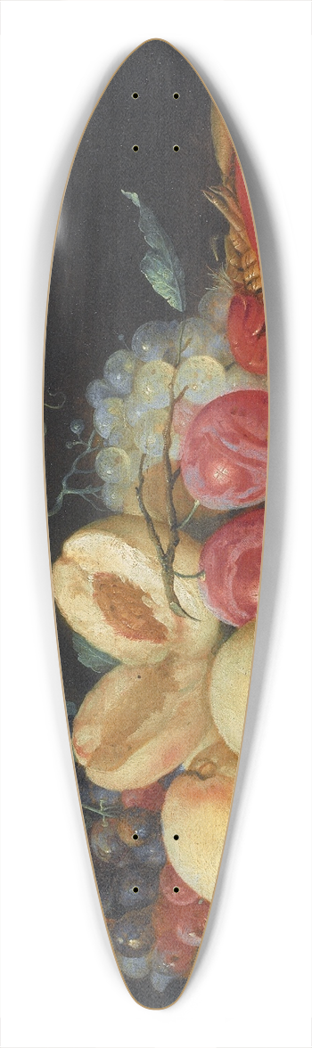 Joris van Son - Still Life with Fruit and Boiled Crayfish 39.3 inch art pintail longboard deck