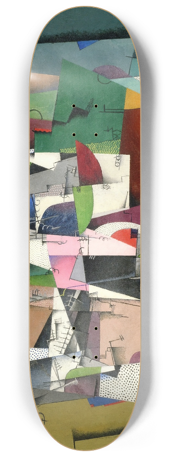 Georges Valmier - The piano 8.25 inch art skate deck