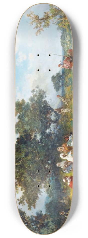 Georges Washington - Cavaliers Arabes 8.25 inch art skate deck