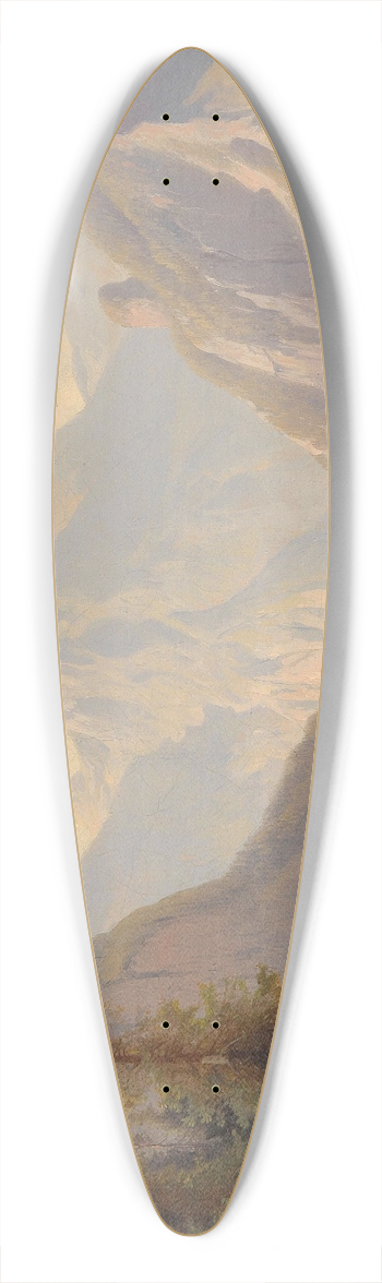 Josef Thoma - Blick auf den Knigssee 39.3 inch art pintail longboard deck