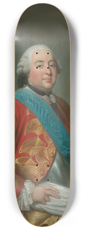 Alexander Roslin - The Duke of Chartres, later Duke of Orlans 8.25 inch art skate deck