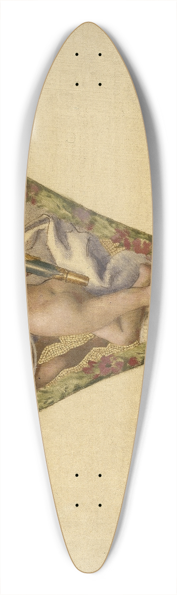 Joseph Blanc - La Nuit, Nivose -Germinal 39.3 inch art pintail longboard deck