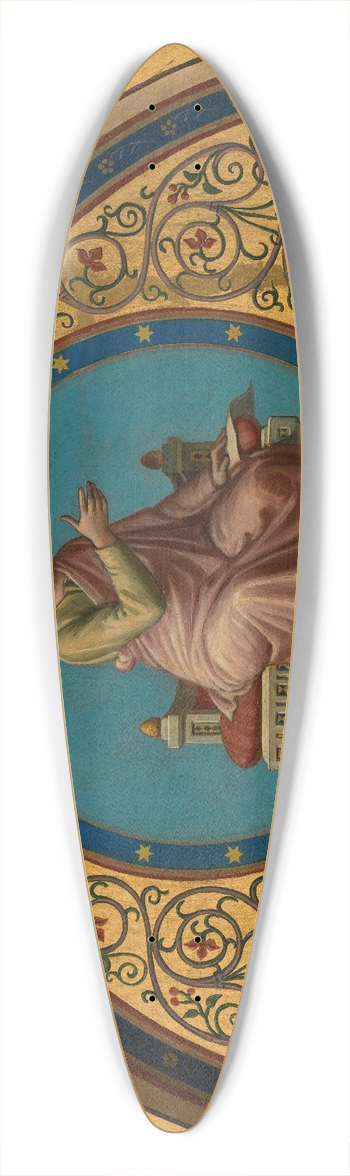 Joseph-Frdric-Charles Soulacroix - Lloquence 39.3 inch art pintail longboard deck