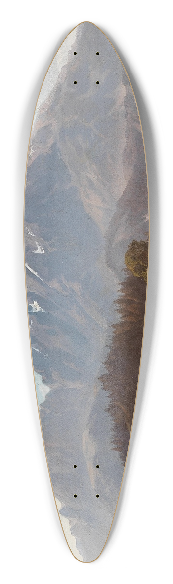 Joseph Heicke - Gll 39.3 inch art pintail longboard deck