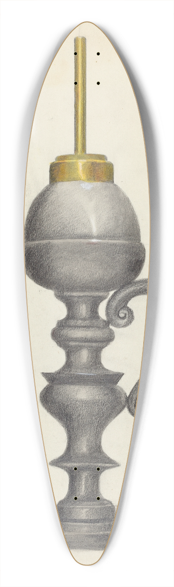 Joseph Leboit - Lamp 39.3 inch art pintail longboard deck