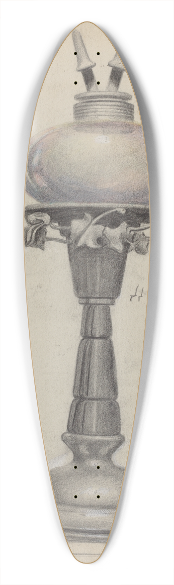 Joseph Leboit - Lamp 39.3 inch art pintail longboard deck