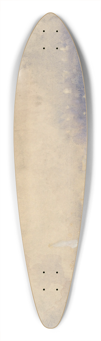 Joseph Pennell - LightingUp 39.3 inch art pintail longboard deck