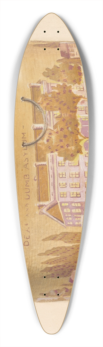 Joseph Rothenberg - Bandbox 39.3 inch art pintail longboard deck